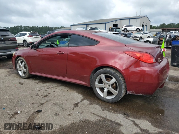 2008 Pontiac G6 GT with VIN 1G2ZH17N984289315, listed as a Copart auction lot 61216885 with 180,592 mi miles and Salvage title. Bid and sale history available at DreamBid. Image 2.