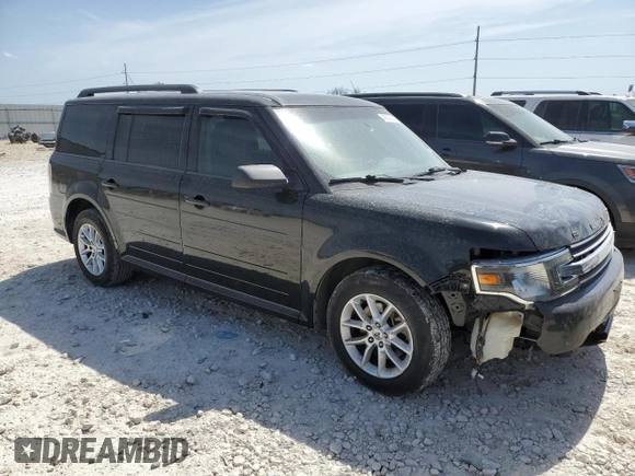2013 Ford Flex SE with VIN 2FMGK5B84DBD19703, listed as a Copart auction lot 48289385 with 148,237 mi miles and Salvage Title. Bid and sale history available at carsss.com. Image 4.