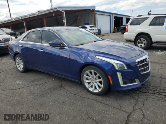 2014 Cadillac CTS Luxury AWD with VIN 1G6AX5SX5E0196860, listed as a Copart auction lot 66028145 with 100,982 mi miles and Clean title. Bid and sale history available at DreamBid. Image 4.
