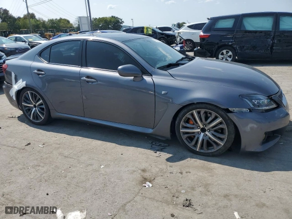 2012 Lexus IS F with VIN JTHBP5C24C5010695, listed as a Copart auction lot 71218524 with NaN miles and Salvage Title. Bid and sale history available at carsss.com. Image 4.