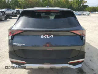 2024 Kia Sportage EX with VIN KNDPV3DF2R7293355, listed as a Copart auction lot 50435065 with 5,345 mi miles and Salvage Title. Bid and sale history available at carsss.com. Image 6.