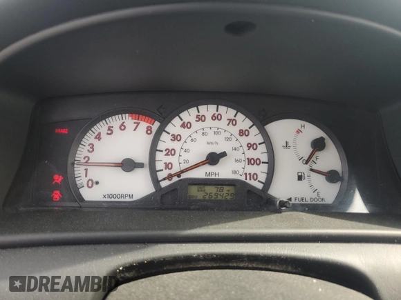 2004 Toyota Corolla CE with VIN 1NXBR32EX4Z334197, listed as a Copart auction lot 54705245 with 269,429 mi miles and Salvage Title. Bid and sale history available at DreamBid. Image 9.