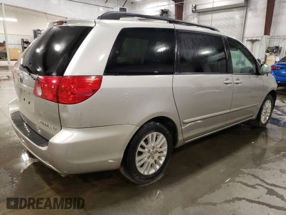 2009 Toyota Sienna XLE with VIN 5TDZK22C19S277996, listed as a Copart auction lot 53279135 with 213,763 mi miles and Salvage Title. Bid and sale history available at DreamBid. Image 3.