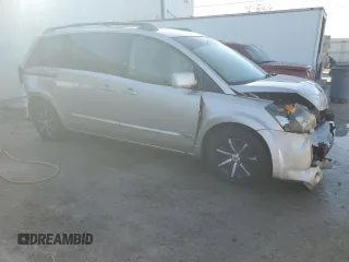 2006 Nissan Quest S Special Edition with VIN 5N1BV28UX6N116777, listed as a Copart auction lot 80316754 with 145,509 mi miles and Salvage Title. Bid and sale history available at carsss.com. Image 4.
