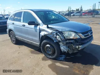 2011 Honda CR-V LX with VIN 5J6RE3H32BL032033, listed as a IAAI auction lot 41955967 with 165,732 mi miles. Bid and sale history available at carsss.com. Image 1.