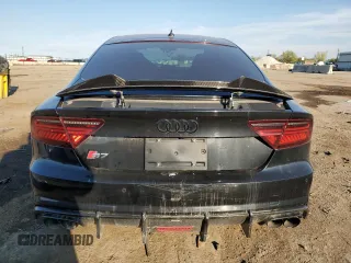 2017 Audi S7 Premium Plus with VIN WAUWFAFC3HN119608, listed as a Copart auction lot 73214104 with 52,809 mi miles and Salvage Title. Bid and sale history available at carsss.com. Image 6.