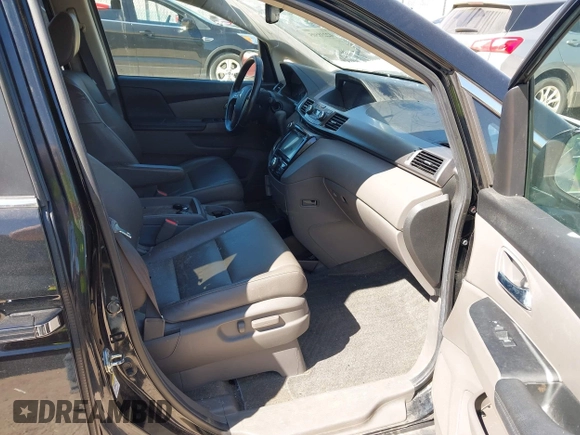 2014 Honda Odyssey EX-L with VIN 5FNRL5H61EB024188, listed as a IAAI auction lot 42238505 with 180,163 mi miles and . Bid and sale history available at DreamBid. Image 5.