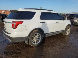 2016 Ford Explorer XLT with VIN 1FM5K8D80GGC95256, listed as a Copart auction lot 44363225 with 105,502 mi miles and Salvage Title. Bid and sale history available at carsss.com. Image 3.