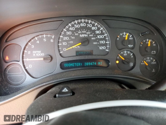 2005 Chevrolet Avalanche LS z VIN 3GNEC12ZX5G293267, wystawiony jako Copart lot #54373905 z przebiegiem 209 474 mil mil oraz Czysty tytuł • Clean title. Historia ofert i sprzedaży dostępna na DreamBid. Obrazek 9.