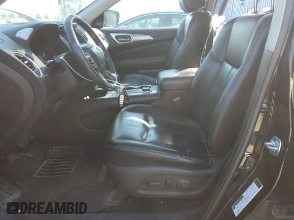 2017 Nissan Pathfinder SL with VIN 5N1DR2MM1HC632351, listed as a Copart auction lot 48970295 with 75,638 mi miles and Salvage Title. Bid and sale history available at DreamBid. Image 7.