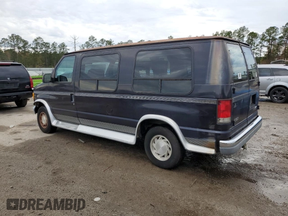 1999 Ford Econoline Cargo with VIN 1FDRE14W8XHA94374, listed as a Copart auction lot 84202274 with 121,869 mi miles and Clean Title. Bid and sale history available at carsss.com. Image 2.