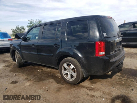 2013 Honda Pilot EX-L with VIN 5FNYF4H5XDB011507, listed as a Copart auction lot 57423495 with 279,435 mi miles and Salvage title. Bid and sale history available at DreamBid. Image 2.
