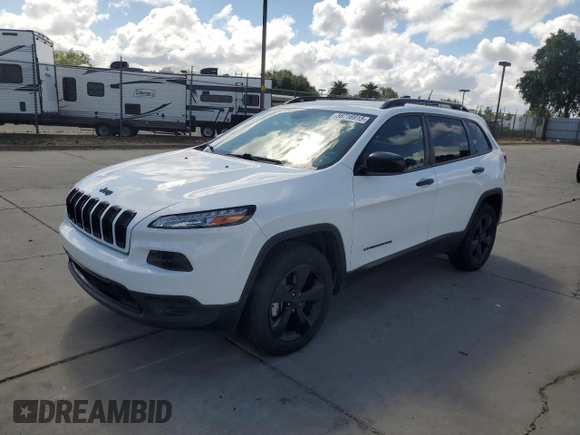 2017 Jeep Cherokee Altitude с VIN 1C4PJMAS7HW605287, выставлен на аукционе Copart как лот 56716915 с пробегом 126 518 миль миль и Списание • Salvage title. История ставок и продаж доступна на DreamBid. Изображение 1.
