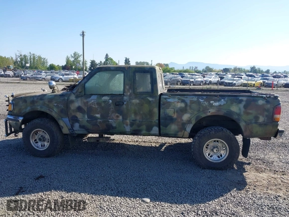 1994 Ford Ranger Splash with VIN 1FTCR15X5RPB38023, listed as a IAAI auction lot 42071158 with 239,152 mi miles. Bid and sale history available at carsss.com. Image 6.