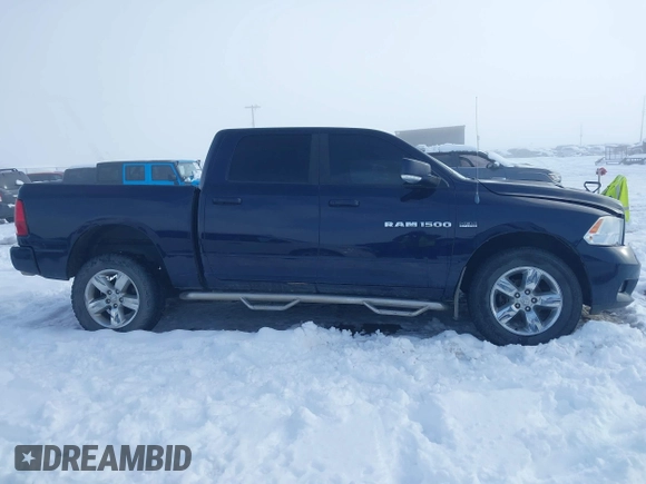2012 Ram 1500 Sport with VIN 1C6RD7MT4CS190197, listed as a IAAI auction lot 41254757 with 200,608 mi miles. Bid and sale history available at carsss.com. Image 13.