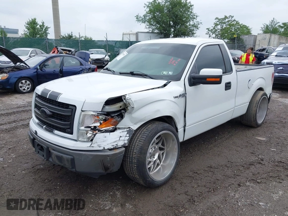 2013 Ford F-150 XL with VIN 1FTMF1CF8DKE07256, listed as a IAAI auction lot 42530651 with Not provided miles and . Bid and sale history available at DreamBid. Image 2.