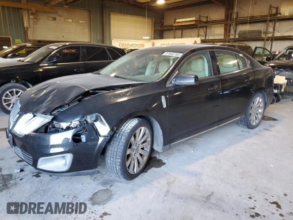 2012 Lincoln MKS with VIN 1LNHL9DR1CG806704, listed as a Copart auction lot 87666765 with 111,933 mi miles and Salvage Title. Bid and sale history available at carsss.com. Image 1.