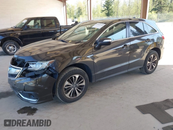 2016 Acura RDX Advance Pkg with VIN 5J8TB4H72GL025511, listed as a IAAI auction lot 42051932 with 91,845 mi miles. Bid and sale history available at carsss.com. Image 2.