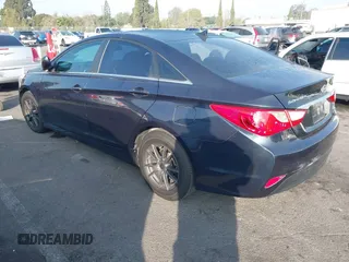 2014 Hyundai Sonata GLS with VIN 5NPEB4AC2EH866602, listed as a IAAI auction lot 41252094 with 101,377 mi miles and . Bid and sale history available at carsss.com. Image 3.