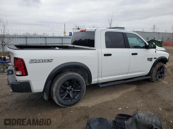 2021 Ram 1500 Warlock z VIN 1C6RR7LT5MS502595, wystawiony jako Copart lot #48821275 z przebiegiem 62 281 mil mil oraz Szkoda całkowita • Salvage title. Historia ofert i sprzedaży dostępna na DreamBid. Obrazek 3.