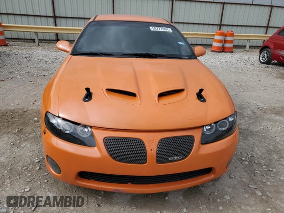 2005 Pontiac GTO with VIN 6G2VX12U55L368842, listed as a Copart auction lot 58777084 with 152,702 mi miles and Clean Title. Bid and sale history available at carsss.com. Image 5.