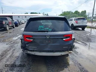 2021 Honda Odyssey Touring с VIN 5FNRL6H86MB013953, выставлен на аукционе IAAI как лот 42509136 с пробегом 79 185 миль миль и . История ставок и продаж доступна на DreamBid. Изображение 16.