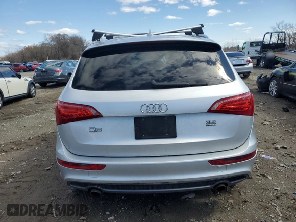 2011 Audi Q5 3.2L Premium Plus with VIN WA1DKAFP9BA042146, listed as a Copart auction lot 48922955 with 194,225 mi miles and Salvage Title. Bid and sale history available at carsss.com. Image 6.