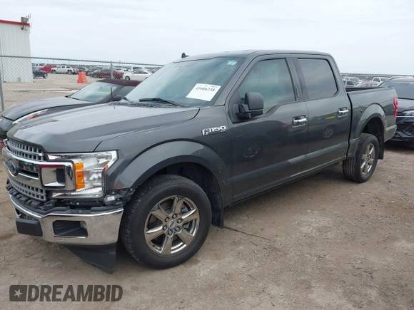 2020 Ford F-150 XL with VIN 1FTEW1C56LKF37157, listed as a IAAI auction lot 41686238 with 52,736 mi miles. Bid and sale history available at carsss.com. Image 17.