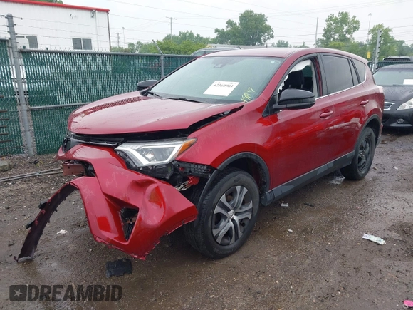2018 Toyota RAV4 LE with VIN 2T3BFREV4JW850078, listed as a IAAI auction lot 42360903 with 81,591 mi miles and . Bid and sale history available at DreamBid. Image 2.