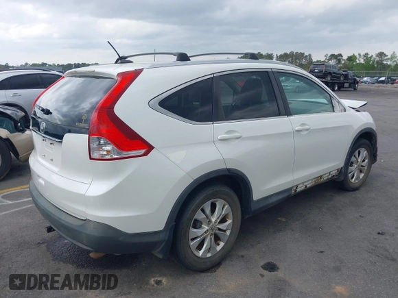 2014 Honda CR-V EX-L with VIN 5J6RM3H71EL028727, listed as a IAAI auction lot 41917935 with 140,845 mi miles and . Bid and sale history available at carsss.com. Image 4.