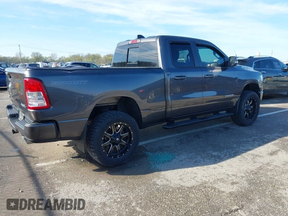 2021 Ram 1500 Big Horn with VIN 1C6SRFBT3MN741025, listed as a IAAI auction lot 41899873 with 46,530 mi miles. Bid and sale history available at carsss.com. Image 17.
