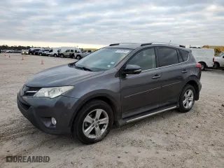 2014 Toyota RAV4 XLE with VIN 2T3WFREV8EW083181, listed as a Copart auction lot 45860135 with 165,365 mi miles and Salvage Title. Bid and sale history available at carsss.com. Image 1.