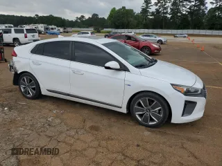 2019 Hyundai Ioniq Limited z VIN KMHC05LC6KU138357, wystawiony jako Copart lot #55044845 z przebiegiem 78 149 mil mil oraz Szkoda całkowita • Salvage title. Historia ofert i sprzedaży dostępna na DreamBid. Obrazek 4.