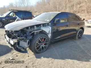 2021 Audi Q8 Prestige z VIN WA1FVAF13MD025467, wystawiony jako Copart lot #87719455 z przebiegiem 35 105 mil mil oraz Szkoda całkowita • Salvage title. Historia ofert i sprzedaży dostępna na DreamBid. Obrazek 1.