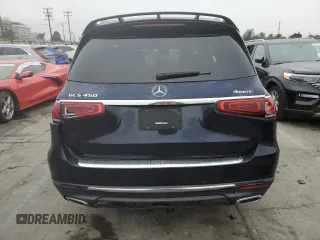 2020 Mercedes-Benz GLS 450 with VIN 4JGFF5KE1LA292637, listed as a Copart auction lot 86588494 with 74,557 mi miles and Salvage Title. Bid and sale history available at DreamBid. Image 6.
