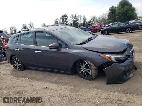 2019 Subaru Impreza Limited with VIN 4S3GTAU69K3758561, listed as a Copart auction lot 53990565 with 76,588 mi miles and Salvage Title. Bid and sale history available at carsss.com. Image 4.