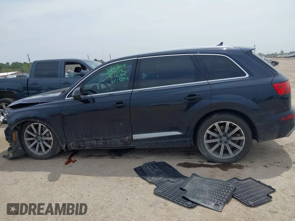 2017 Audi Q7 Prestige with VIN WA1VAAF7XHD032708, listed as a IAAI auction lot 41884093 with 114,408 mi miles and . Bid and sale history available at DreamBid. Image 14.