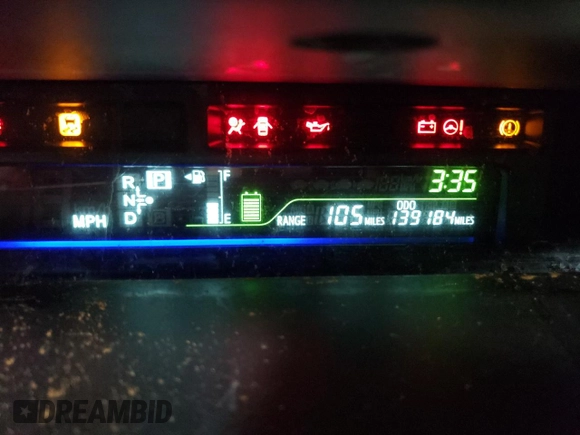 2014 Toyota Prius Two with VIN JTDZN3EUXEJ014995, listed as a Copart auction lot 50242315 with 139,184 mi miles and Salvage Title. Bid and sale history available at DreamBid. Image 9.