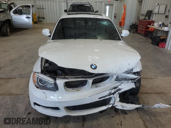 2013 BMW 1 Series 135i with VIN WBAUC9C52DVY60511, listed as a Copart auction lot 61339084 with Not provided miles and Non repairable. Bid and sale history available at DreamBid. Image 5.