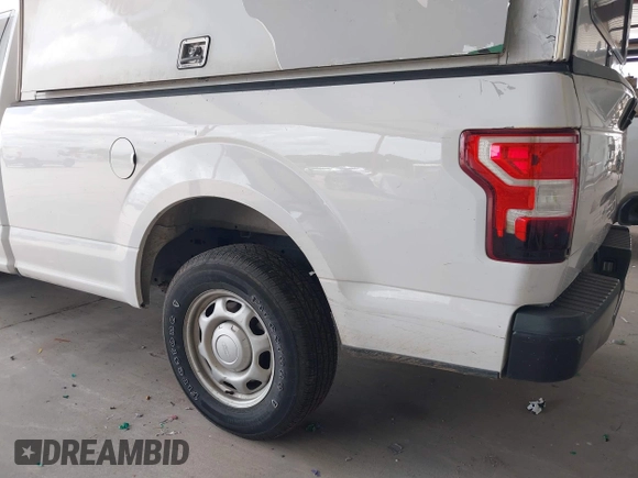 2018 Ford F-150 XL with VIN 1FTMF1CB1JKF83171, listed as a IAAI auction lot 42669775 with 128,140 mi miles and . Bid and sale history available at DreamBid. Image 20.