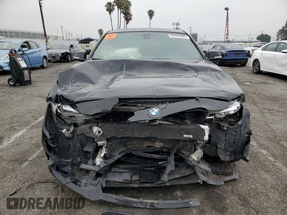 2017 BMW 3 Series 330i with VIN WBA8B9G52HNU48528, listed as a Copart auction lot 59442995 with 109,852 mi miles and Salvage title. Bid and sale history available at DreamBid. Image 5.