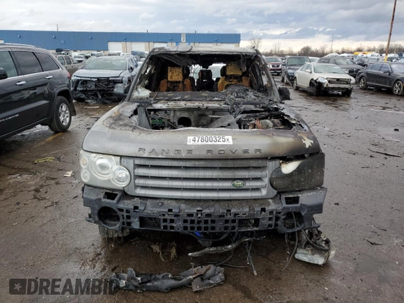 2007 Land Rover Range Rover HSE z VIN SALMF15437A240576, wystawiony jako Copart lot #47800325 z przebiegiem Nie podano mil oraz Szkoda całkowita • Salvage title. Historia ofert i sprzedaży dostępna na DreamBid. Obrazek 5.