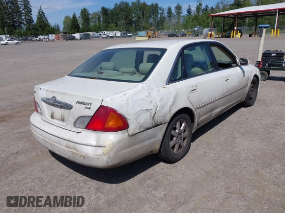 2001 Toyota Avalon XL z VIN 4T1BF28B61U188943, wystawiony jako IAAI lot #42338987 z przebiegiem Nie podano mil oraz . Historia ofert i sprzedaży dostępna na DreamBid. Obrazek 4.