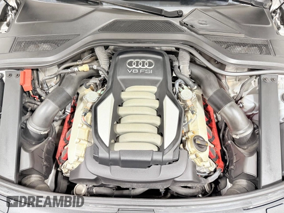 2012 Audi A8 L with VIN WAURVAFD1CN017810, listed as a Copart auction lot 55143005 with 52,109 mi miles and Clean Title. Bid and sale history available at carsss.com. Image 7.