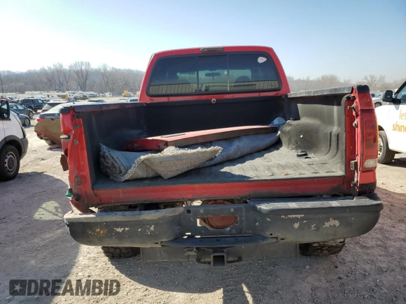 2001 Ford F-350 XL with VIN 1FTSW31F51EA66477, listed as a Copart auction lot 48676355 with 301,197 mi miles and Salvage title. Bid and sale history available at DreamBid. Image 6.