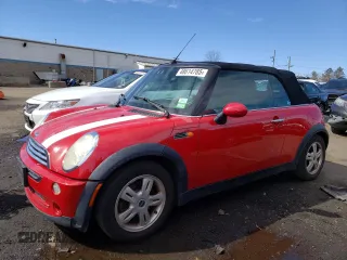 2006 MINI Convertible with VIN WMWRF33546TF63753, listed as a Copart auction lot 48614785 with 123,789 mi miles and Clean Title. Bid and sale history available at DreamBid. Image 1.