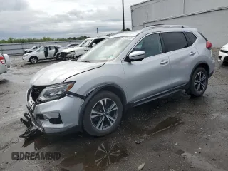 2017 Nissan Rogue S with VIN JN8AT2MVXHW283856, listed as a Copart auction lot 62866125 with 47,071 mi miles and Salvage title. Bid and sale history available at DreamBid. Image 1.