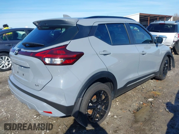 2024 Nissan Kicks SR with VIN 3N1CP5DV2RL485336, listed as a IAAI auction lot 41560942 with 15,528 mi miles and . Bid and sale history available at DreamBid. Image 4.
