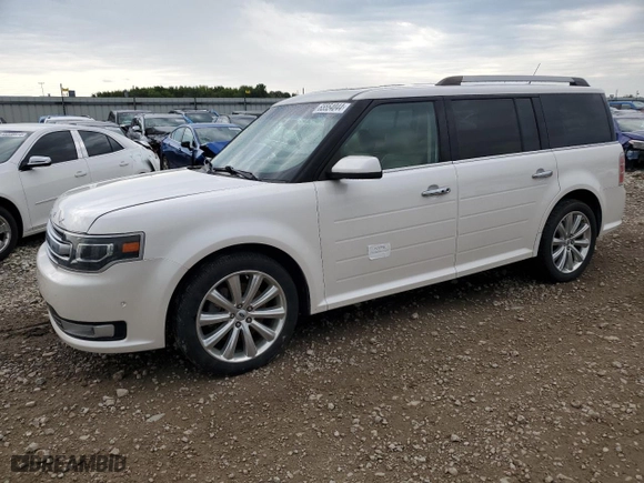 2018 Ford Flex Limited EcoBoost with VIN 2FMHK6DT0JBA14402, listed as a Copart auction lot 65554044 with 103,286 mi miles and Salvage Title. Bid and sale history available at carsss.com. Image 1.