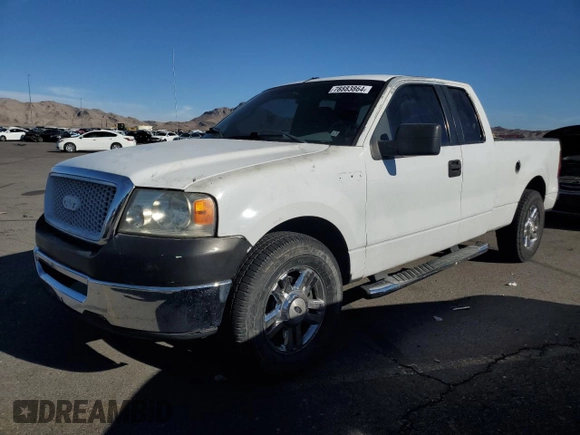 2006 Ford F-150 XL with VIN 1FTPX12VX6NB12938, listed as a Copart auction lot 78883864 with 324,515 mi miles and Salvage Title. Bid and sale history available at carsss.com. Image 1.